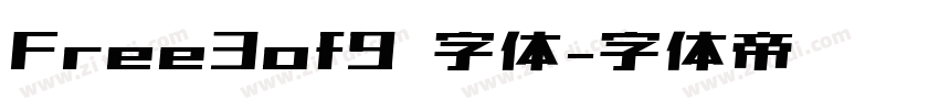 Free3of9 字体字体转换
